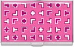 New Acme Angles Business Card Case, Designed By Karim Rashid Pink 4X2 Gift. Fixed Price $39.00.