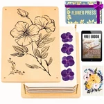 Berstuk Wooden Flower Press For Adults And Teens - Includes Expert Video Tuto.... Fixed Price $37.62.