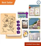Comprehensive Flower Pressing Kit - 10.8" X 6.9" With Instructional Videos. Fixed Price $49.35.