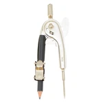 Westcott Nickel-plated Ball Compass With Bearing, Multicolor. Fixed Price $5.30.