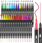 Taotree 36 Colors Dual Tip Art Markers Set Fine & Brush Point Drawing Pens. Fixed Price $15.99.