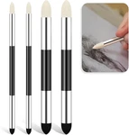 4PCS Artist Blending Sponge Pen Dual Tip Reusable Drawing Soft Oil Pastel. Fixed Price $11.31.