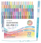 Joyask Glitter Gel Pens, 72 Pack For Adults Coloring Books, 1.0M.... Fixed Price $54.15.