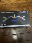 Vkteklab Led Smart Wall Lights, 9 Lines, 16M+ Colors, Music Starter Kit. Fixed Price $85.00.