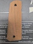 (one) Authentic Us Military Right Hand Wood Grip 1911, 1911A1 Pistol Panel. Fixed Price $10.00.