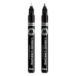 Molotow Liquid Chrome Marker (with Special Ink For Real Mirror Effect). 2 Piece. Fixed Price $56.01.