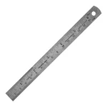 Pacific Arc 6 Stainless Steel Ruler With Inch/metric Conversion Table. Fixed Price $17.08.