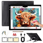 Rechargeable A3(16.73"X13.5") Light Pad For Diamond Painting,tracing Box W. Fixed Price $90.21.