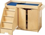 Changing Table With Stairs Left Light Wood 5131JC Jonti Craft. Fixed Price $1890.99.