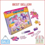 Imagimake Window Art Unicorn Stained Glass Kit Girls Toys Age 6-8. Fixed Price $27.52.