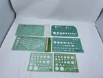 Lot Of Pickett Templates 1053 1661 Wiring 1210 Chemical Structures Ellipses. Fixed Price $24.00.