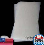 12-PACK 7MIL Blank Stencil Sheets 12X24" Mylar Pet Acetate Craft Template. Fixed Price $27.52.