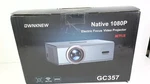 Ownknew Native 1080P Electric Focus Video Projector Model: GC357 Wifi 6. Fixed Price $36.99.