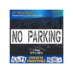 Pavement Marking Stencils - Inch No Parking 24" X 90" 1/16'' (.... Fixed Price $235.64.