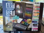 Artskills Essentials Deluxe Gift Set 200+ Pcs 19 15 Wooden Case Sealed. Fixed Price $24.99.