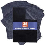 Psler 30X A4 Black Graphite Carbon Transfer Paper For Tracing Wood Canvas Fabric. Fixed Price $8.99.