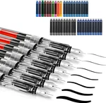 Calligraphy Set, 7 Pens With Different Nibs And 40 Ink Cartridges. Fixed Price $26.43.