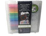 ART101 Doodlebliss Decorative Canvas Colouring Set With Glitter. Fixed Price $17.94.