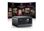 Lisowod L03PRO Video Projector, Wifi & Bluetooth, True 1080P + 4K Support, New!. Fixed Price $120.00.