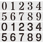 Duozea 4 Inch Number Stencils Set Plastic Reusable Templates For Painting. Fixed Price $10.56.