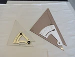 Vintage K&e 57 1240 8" Pacific Arc 3012TG 12" Adjustable Triangles. Fixed Price $39.99.