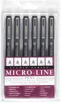 Peter Pauper Press Studio Series Micro-line 6 Count (pack Of 1), Black. Fixed Price $21.73.