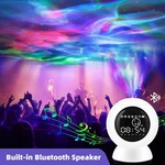 Litenergy Alarm Clock Star Projector For Kids Bedroom, Bluetooth Speaker And Whi. Fixed Price $40.00.
