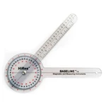 Baseline 121001HR Plastic Hires 360 Degree Isom Goniometer 8 Inch Clear. Fixed Price $28.76.