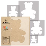 Nakleo Painting Stencils Set For Nursery Room Pcs Templates 3.5 To 13.4 Teddy. Fixed Price $38.92.