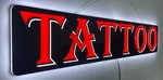 40" Led Tattoo Sign Bright Light Up Display For Shop Studio Store. Fixed Price $139.95.