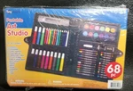 Tiny Crafts Portable Studio 68 Pc Set With Shelf Wear To Package Nos. Fixed Price $18.99.