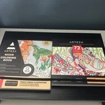 Arteza Adult Coloring Book, Animal Designs, 72 Sheets, 6.4X6.4 Lot Of. Fixed Price $13.00.
