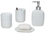 Roselli Morning Mist 4-PC. Bath Accessory Set New. Fixed Price $42.90.