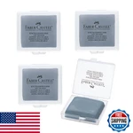Faber-castell Kneaded Erasers Large Grey 4 Pack Art Drawing Sketch. Fixed Price $9.29.