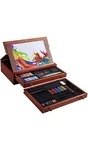 Vigorfun Wooden Box Artist Set 99 Piece. Fixed Price $35.99.