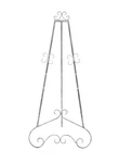Deco 79 Metal Scroll Extra Large Free Standing Adjustable Display Easel Wi. Fixed Price $69.99.