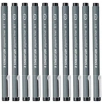 Staedtler 1.0 Mm Pigment Fineliner Pack Of 10. Fixed Price $14.95.