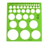 Westcott Lettercraft Large And Small Circles Template Office Product. Fixed Price $12.59.