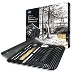 Zieler Artists Charcoal Drawing Set 24-PIECE Count (pack Of 1), Black. Fixed Price $34.48.