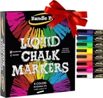 Bandle B. Chalk Markers 8 Vibrant, Erasable, Non-toxic, Water-based, Reversibl. Fixed Price $13.21.