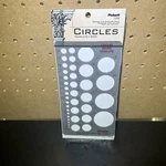 Pickett Circles Template, Range Size 1/16 To 1-3/8 Inches (1200-I) -new. Fixed Price $10.95.