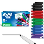 Low Odor Dry Erase Markers Fine Tip Assorted Colors 36 Count. Fixed Price $41.00.