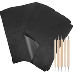 100 Pcs Carbon Transfer Paper With 5 Embossing Styluses Tools 11.7 X 8.3 .... Fixed Price $16.97.