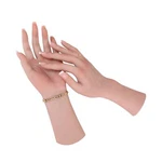 Motleybean Realistic Silicone Female Hand Life Size Model For Sho.... Fixed Price $143.81.