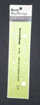 Berol Rapidesign Template: R-908 Lettering 1/4" Asin B003RQH8QS. Fixed Price $19.99.