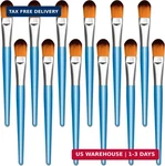 Ygaohf 12 Pcs Large Brushes For Painting, Inch Mop Acrylic. Fixed Price $26.71.