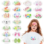 Howaf 20PCS Easter Face Stencils, Bunny Painting Body. Fixed Price $26.59.