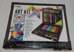 New Artskills Deluxe Kit 100 Pieces Wooden Case Colored Pencils Sealed. Fixed Price $23.75.