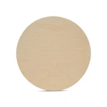 Circle Discs 8 Inch 1/4 Thick, Unfinished Birch Rounds Woodpeckers. Fixed Price $15.92.