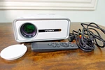 Vizony Fhd 1080P Portable Mini Projector W/ Wifi And Bluetooth - White. Fixed Price $99.99.